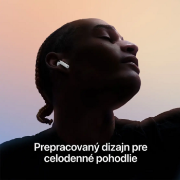 Apple AirPods (4. generácie) s aktívnym potlačením hluku