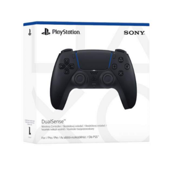 Dodatkový čierny ovládač pre PlayStation 5 DualSense Wireless